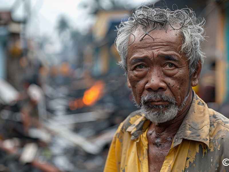 活生生的灾难、灾难可能会给我们的生活带来沉重的打击