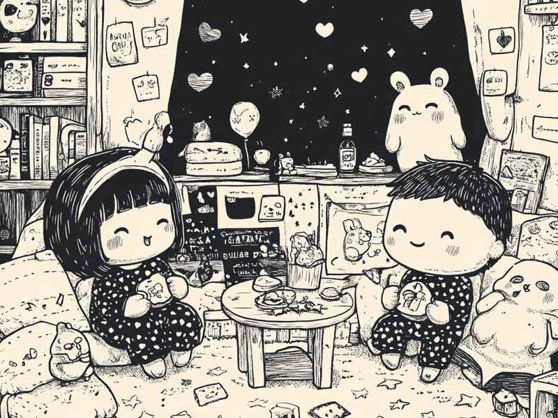 漫画生活简笔画 漫画生活简笔画图片