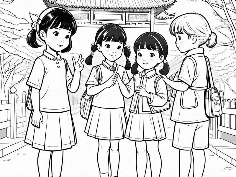 人物生活图片，人物生活图片简笔画