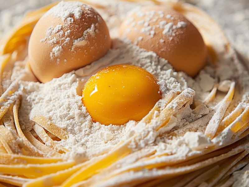 面粉制作的美食图片（面粉做的美食图片）