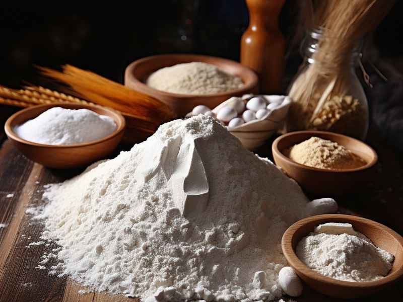 面粉制作的美食图片（面粉做的美食图片）