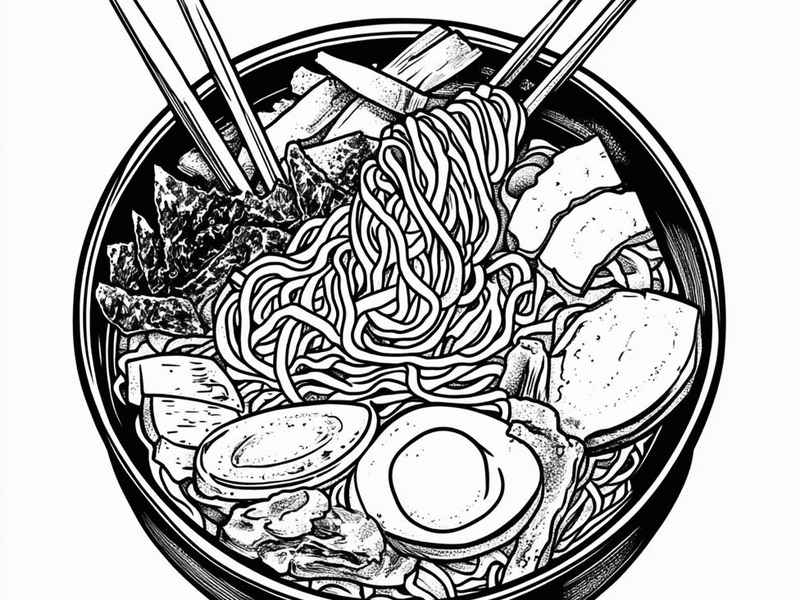 面条美食图片、面条美食图片简笔画