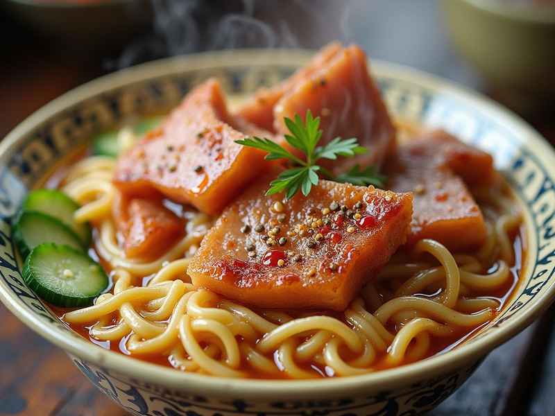 韩国炸酱面的做法；韩国炸酱面的做法及配料窍门